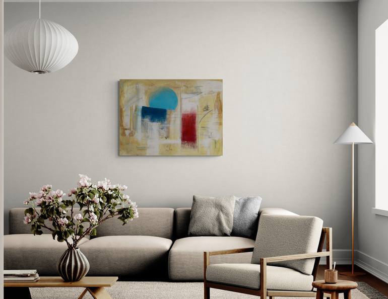 Original Contemporary Abstract Painting by Jeannie Berglund