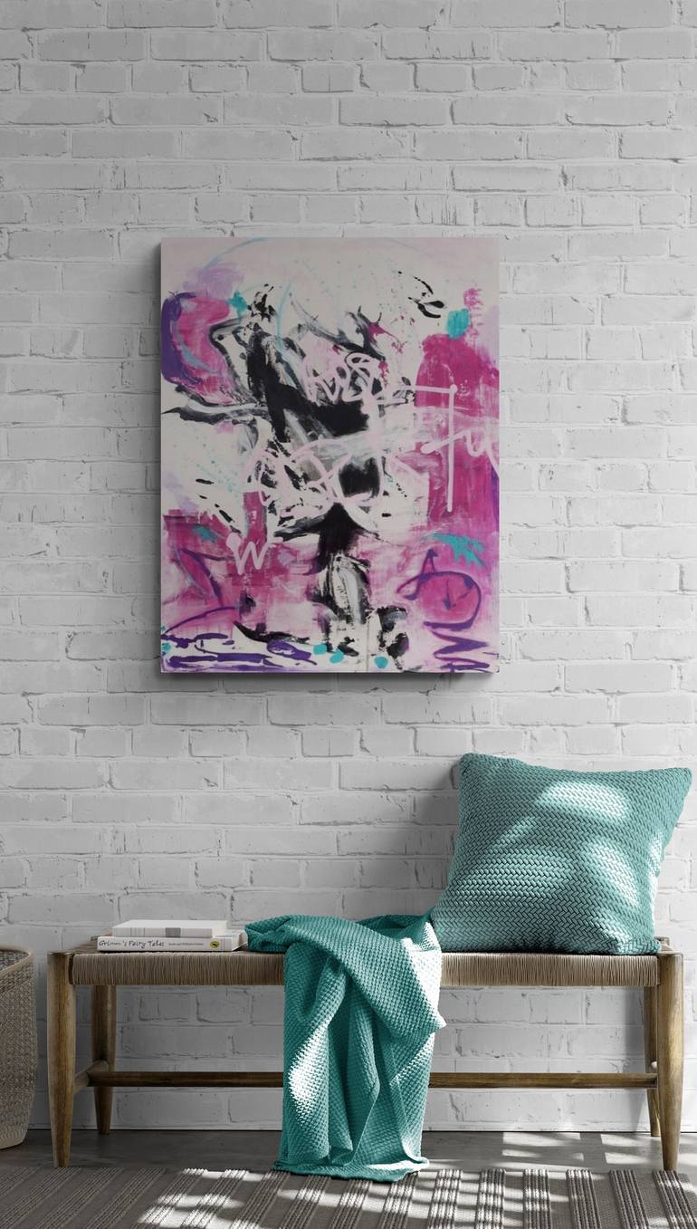 Original Contemporary Abstract Painting by Jeannie Berglund