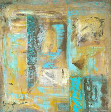 Original Contemporary Abstract Painting by Jeannie Berglund