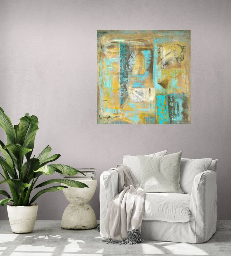 Original Contemporary Abstract Painting by Jeannie Berglund