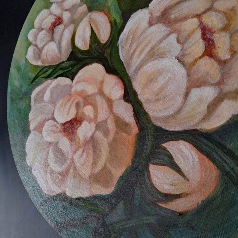 Original Realism Floral Painting by Alona Avrash