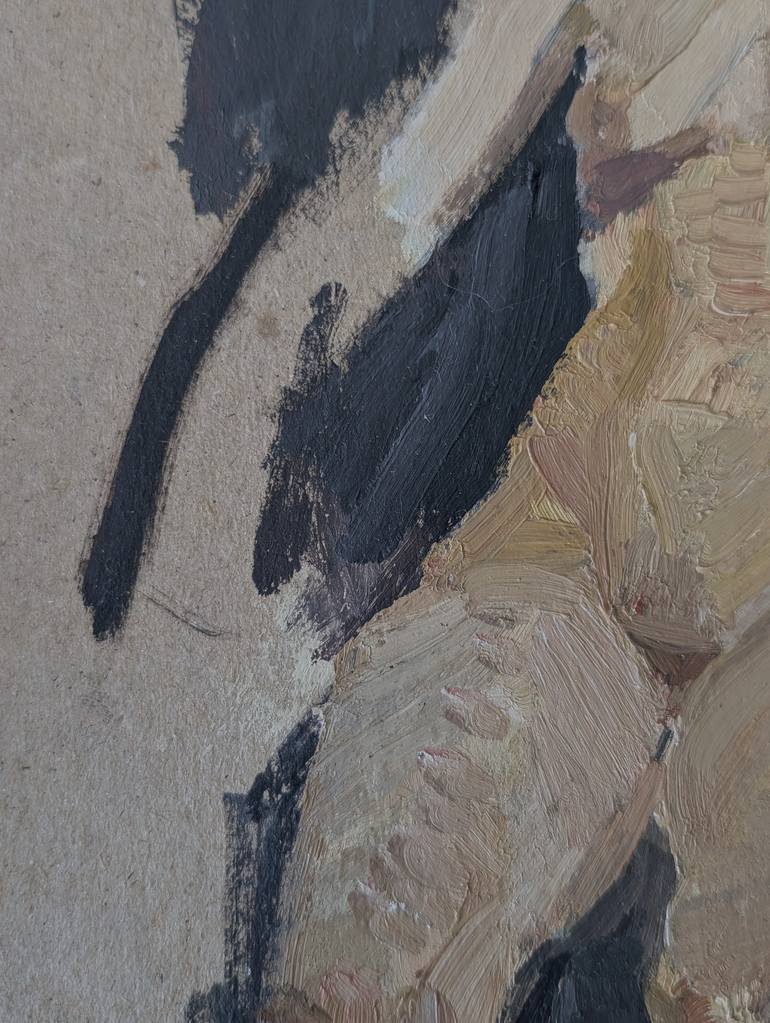 Original Classicism Nude Painting by Julia Skrypnyk