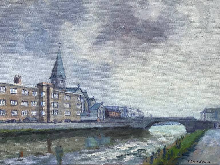Original Impressionism Landscape Painting by Kevin Jones