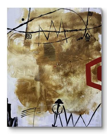 Original Contemporary Abstract Mixed Media by Enexto Budu