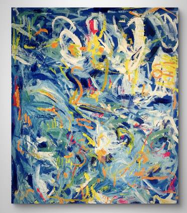 Original Abstract Expressionism Abstract Paintings by Enexto Budu