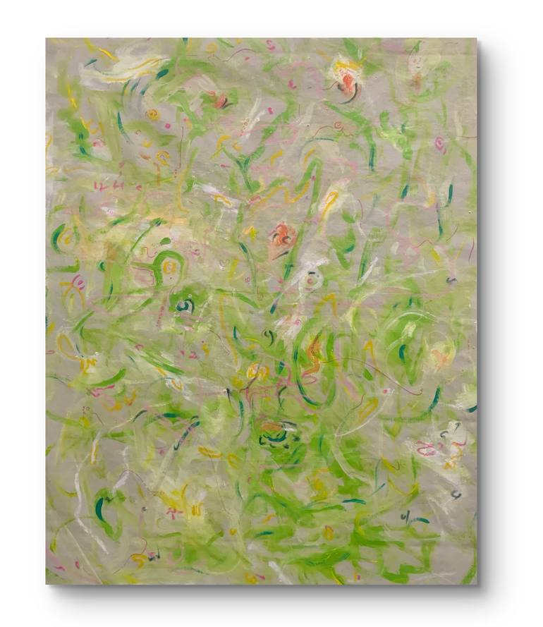 Original Abstract Expressionism Abstract Painting by Enexto Budu