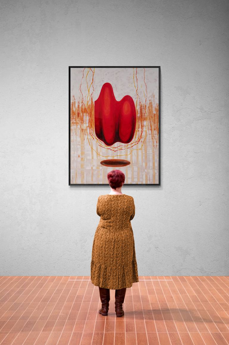 Original Abstract Painting by Magdalena Stavila