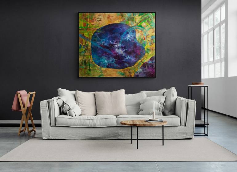 Original Abstract Painting by Magdalena Stavila