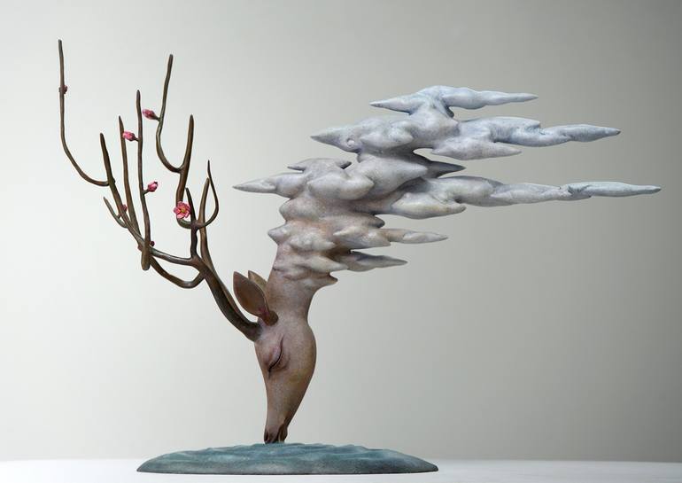 Original Conceptual Animal Sculpture by Jiang wang