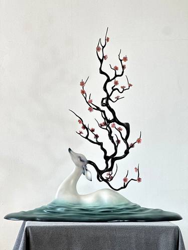 Original Conceptual Animal Sculpture by Jiang wang
