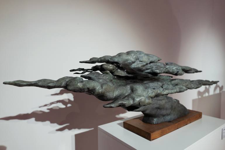 Original Conceptual Men Sculpture by Jiang Wang