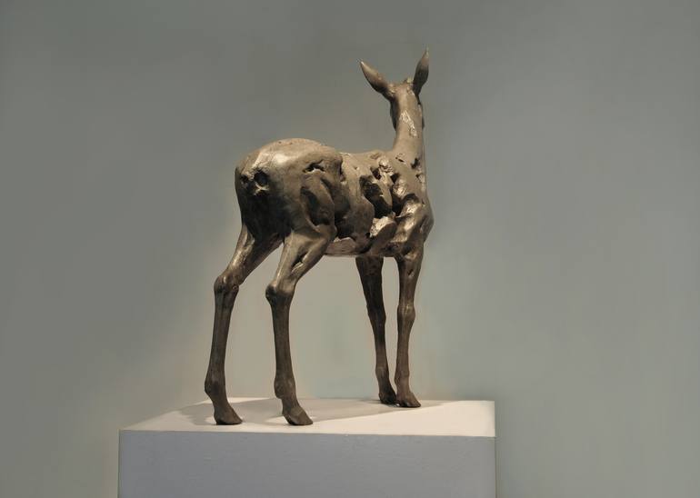 Original Conceptual Animal Sculpture by Jiang Wang