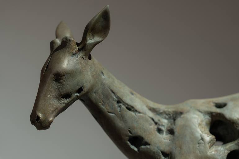 Original Conceptual Animal Sculpture by Jiang Wang
