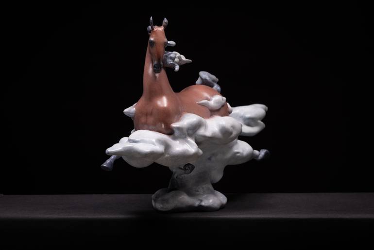 Original Contemporary Animal Sculpture by Jiang Wang