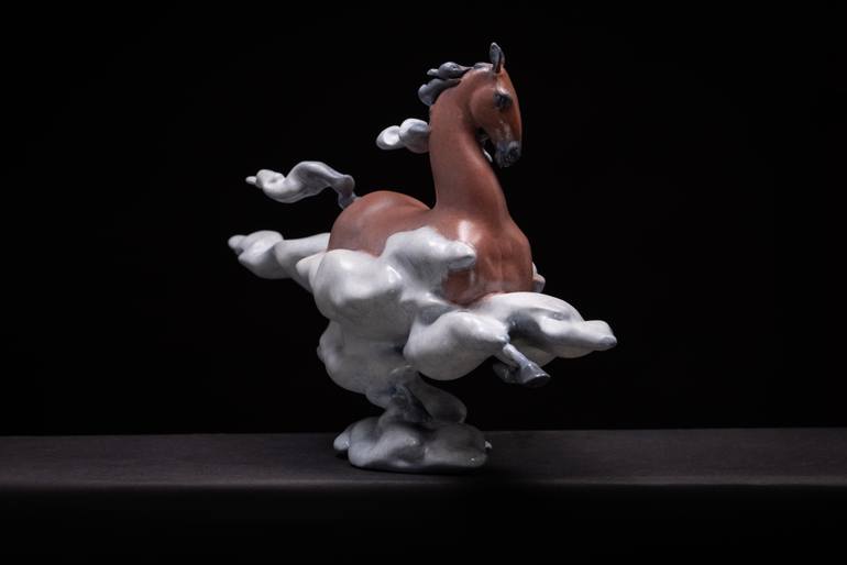 Original Contemporary Animal Sculpture by Jiang Wang
