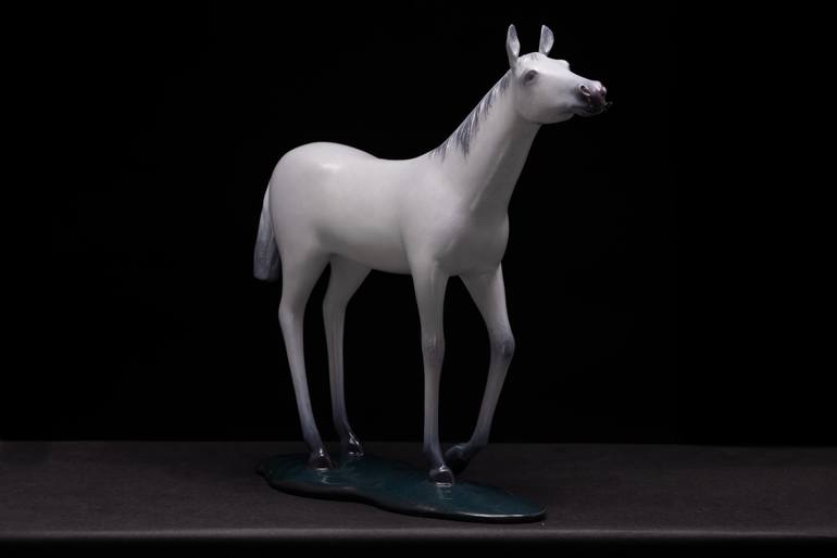 Original Contemporary Animal Sculpture by Jiang Wang