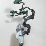 Above the Pine Tree by Jiang wang