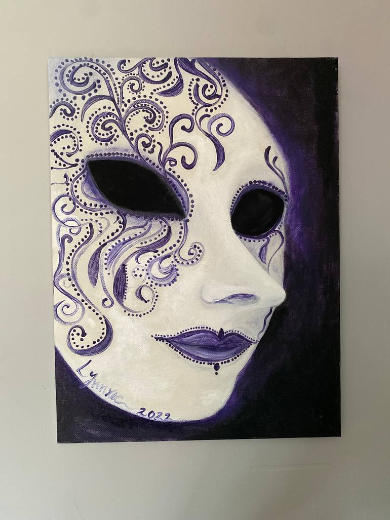 Original Figurative Performing Arts Painting by Mabelyn Janeth Recinos