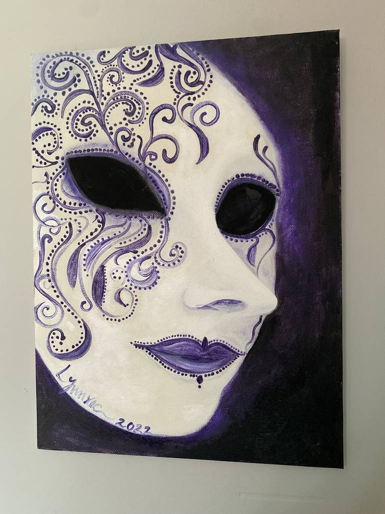 Original Figurative Performing Arts Painting by Mabelyn Janeth Recinos