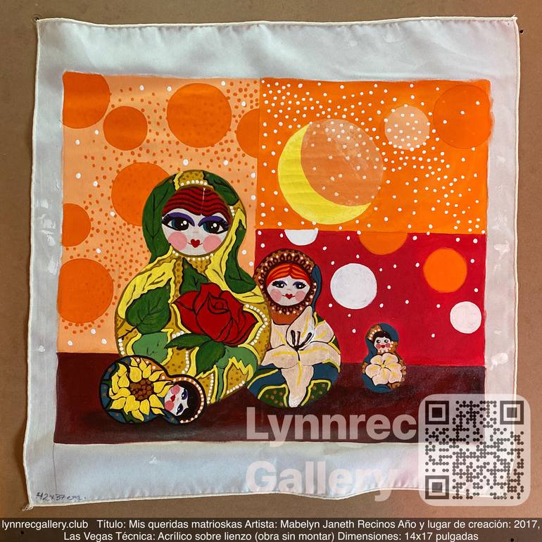 Original Contemporary Family Painting by Mabelyn Janeth Recinos