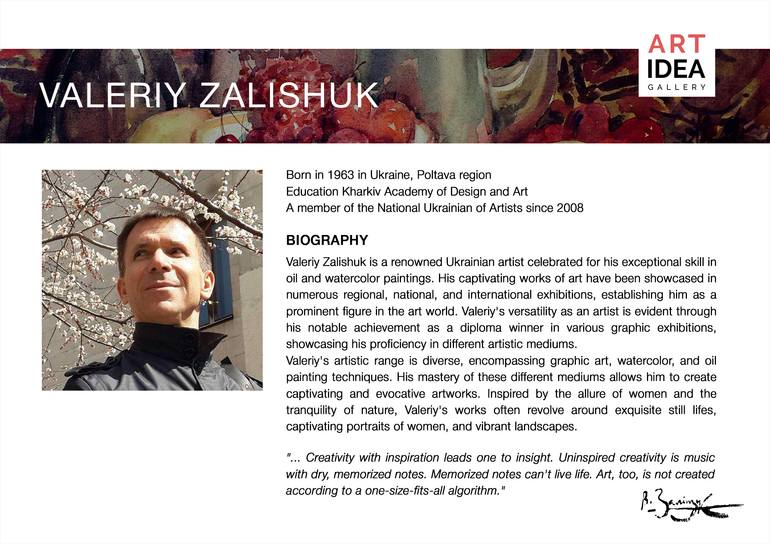 Original Impressionism Landscape Painting by Artidea Gallery