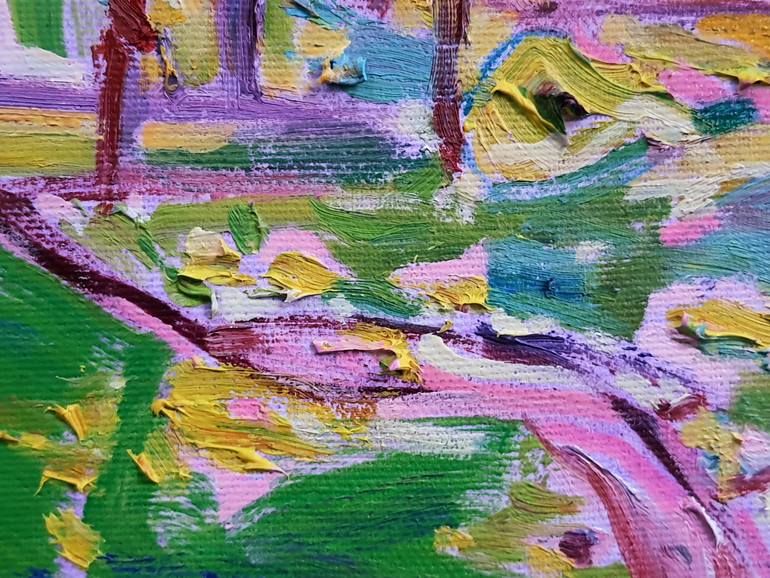Original Impressionism Landscape Painting by Artidea Gallery