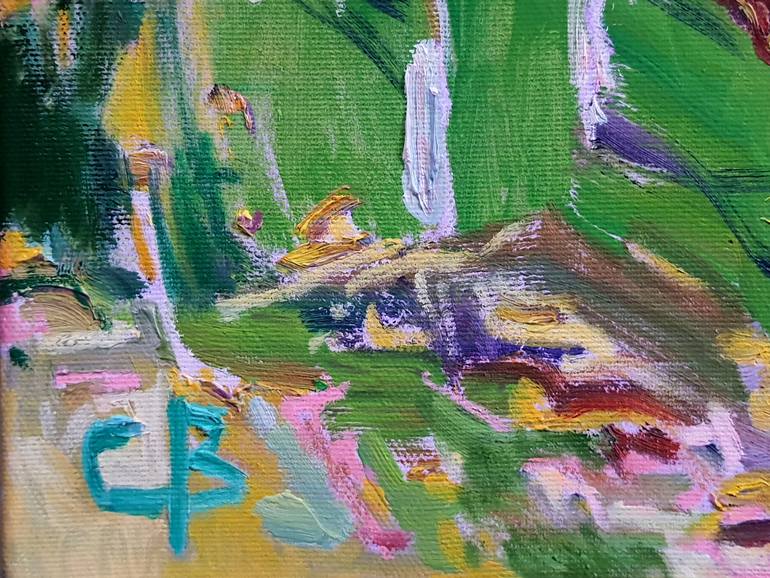 Original Impressionism Landscape Painting by Artidea Gallery