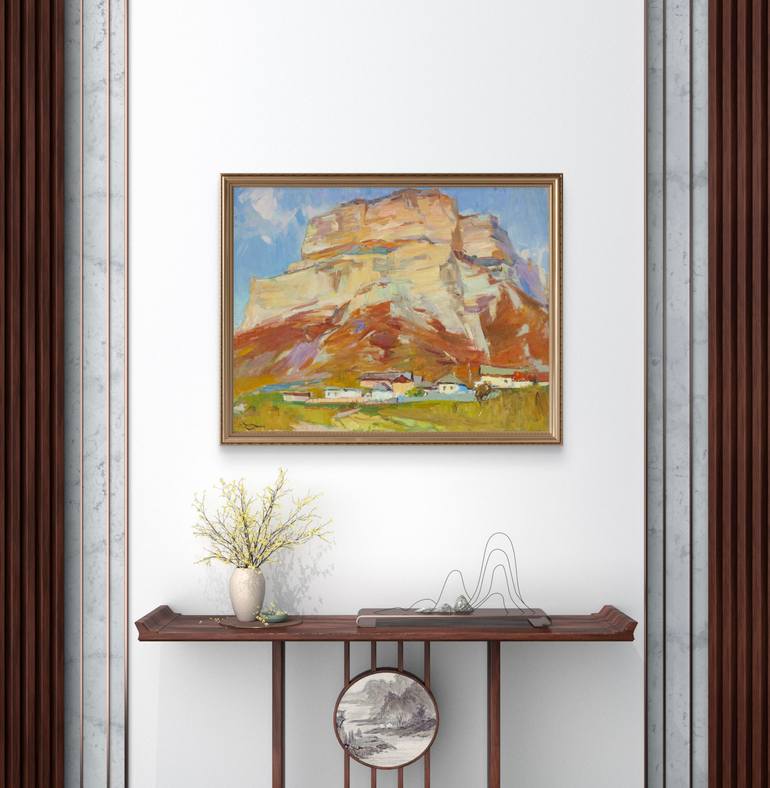 Original Impressionism Landscape Painting by Artidea Gallery