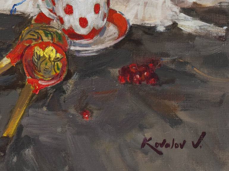 Original Impressionism Still Life Painting by Artidea Gallery