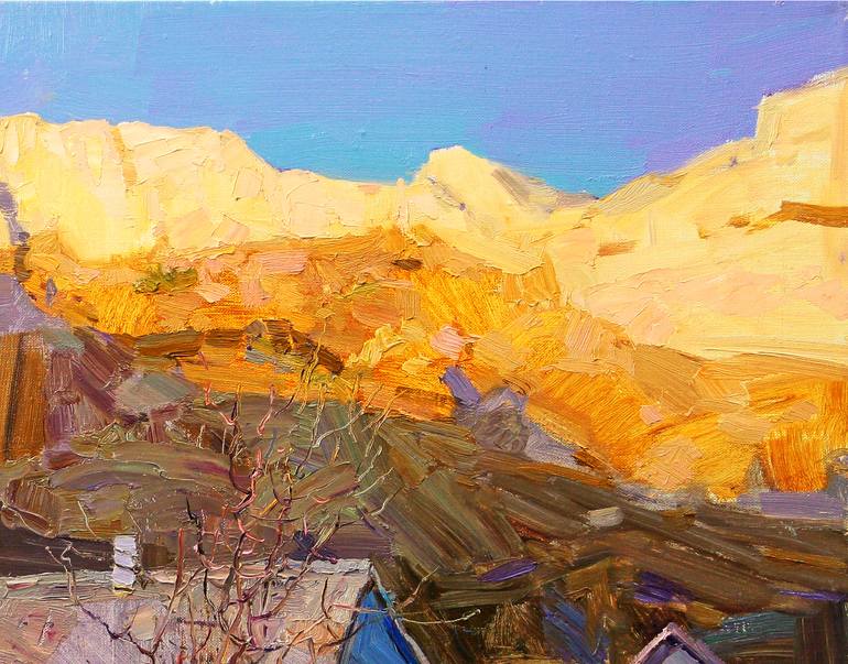 Original Impressionism Landscape Painting by Artidea Gallery