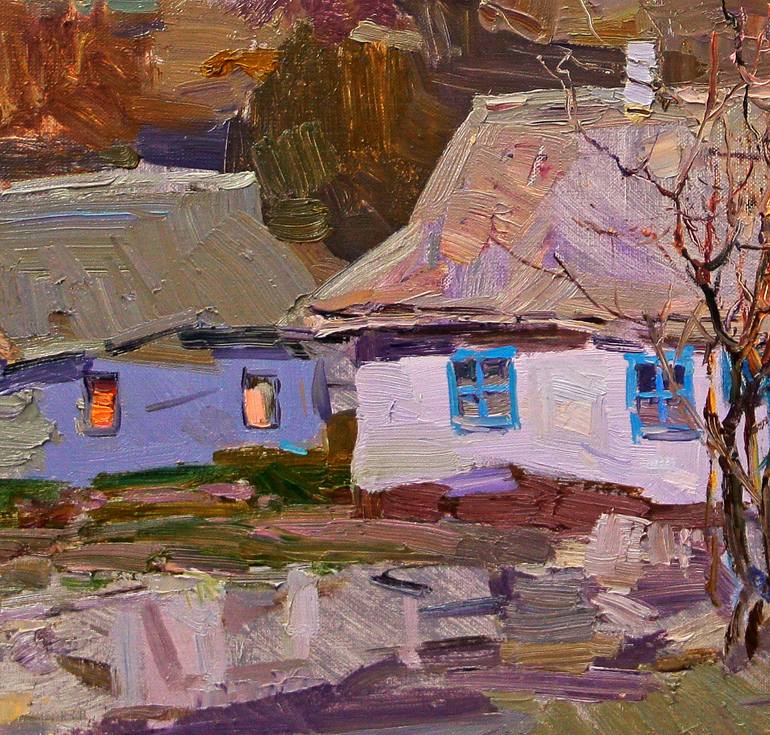 Original Impressionism Landscape Painting by Artidea Gallery