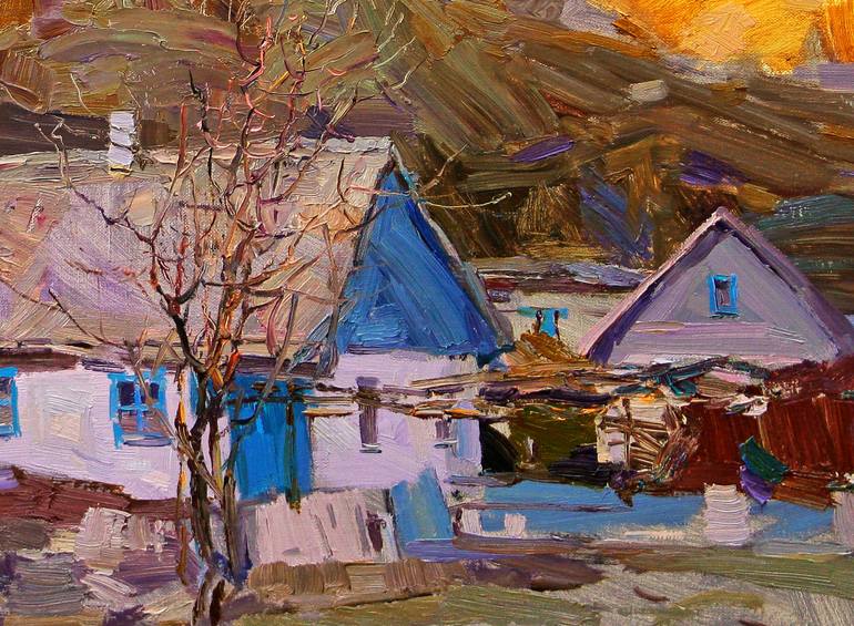 Original Impressionism Landscape Painting by Artidea Gallery