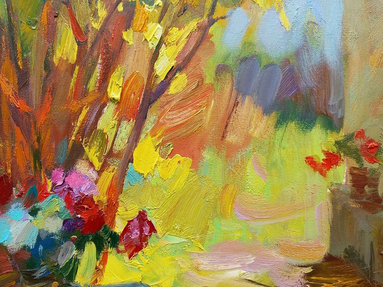 Original Impressionism Still Life Painting by Artidea Gallery