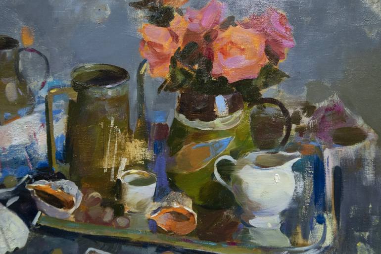 Original Realism Still Life Painting by Artidea Gallery
