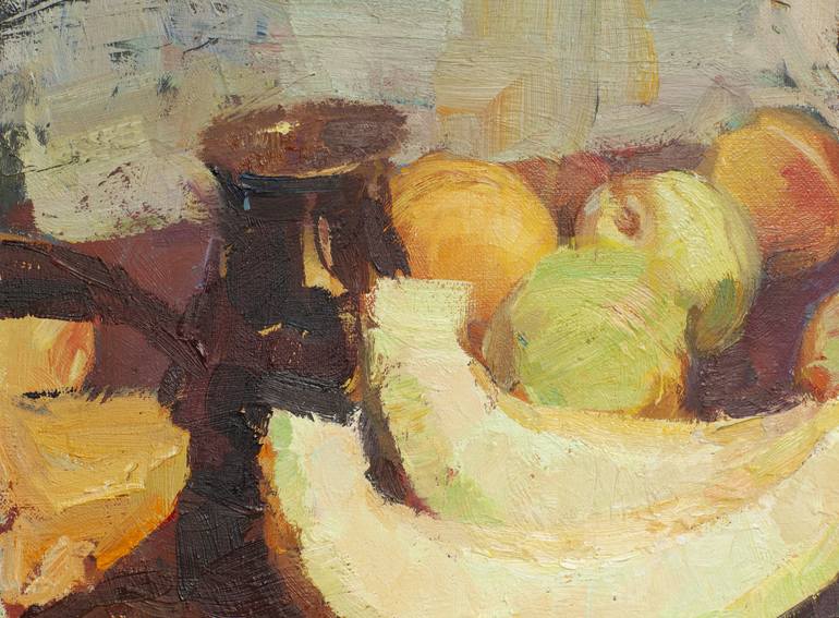 Original Impressionism Still Life Painting by Artidea Gallery