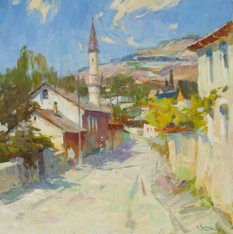 Original Impressionism Landscape Paintings by Art Idea Gallery