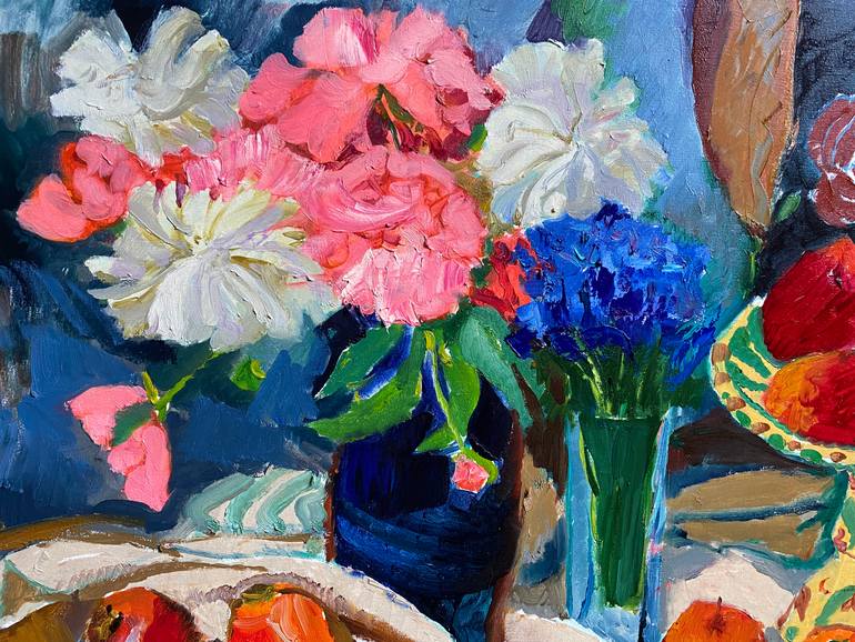 Original Impressionism Still Life Painting by Artidea Gallery