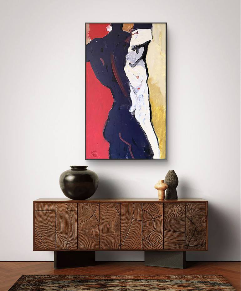 Original Figurative Abstract Painting by Artidea Gallery