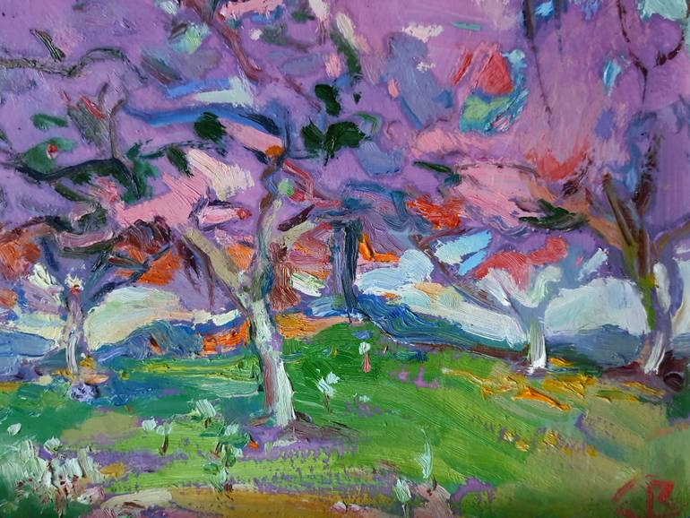 Original Abstract Landscape Painting by Artidea Gallery