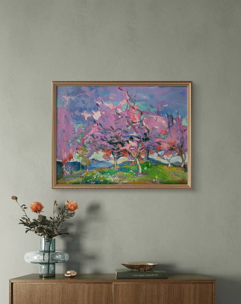 Original Abstract Landscape Painting by Artidea Gallery