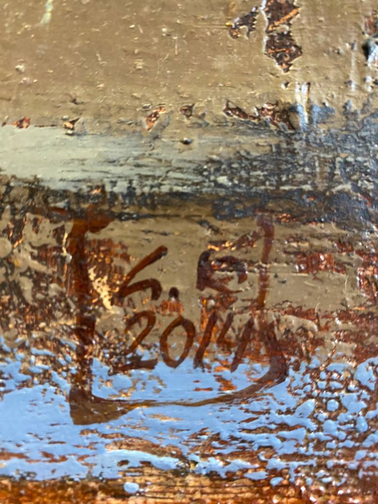 Original Symbolism Abstract Painting by Artidea Gallery