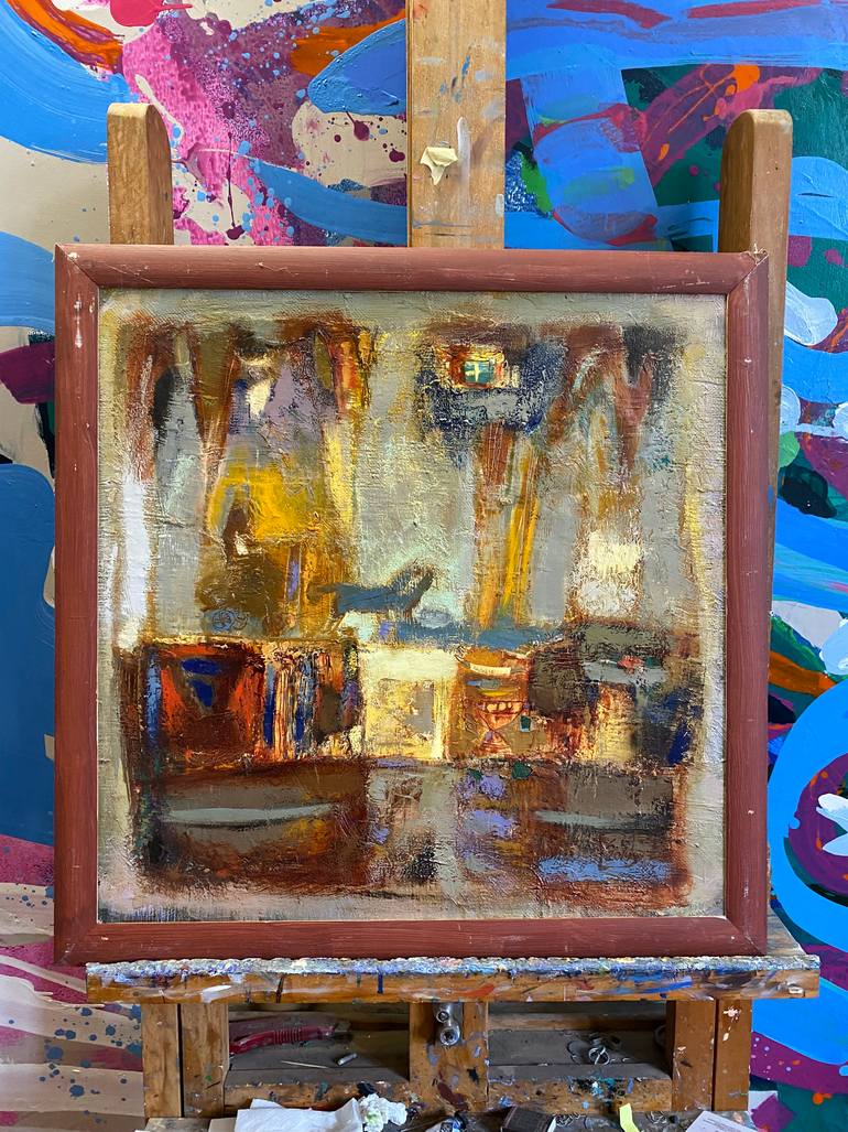 Original Symbolism Abstract Painting by Artidea Gallery