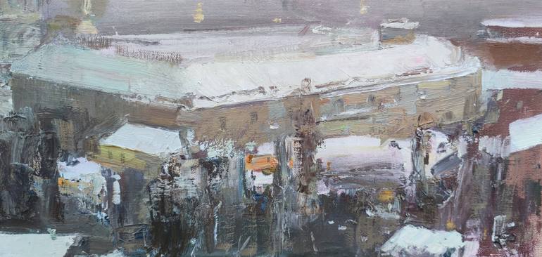 Original Impressionism Landscape Painting by Artidea Gallery
