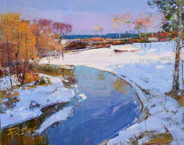 Original Realism Landscape Paintings by Art Idea Gallery