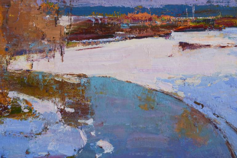 Original Impressionism Landscape Painting by Artidea Gallery