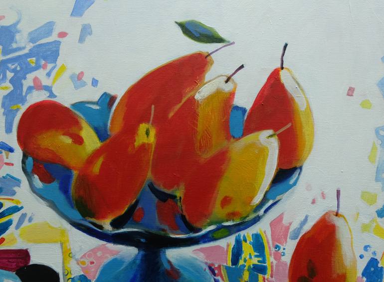 Original Art Deco Still Life Painting by Artidea Gallery