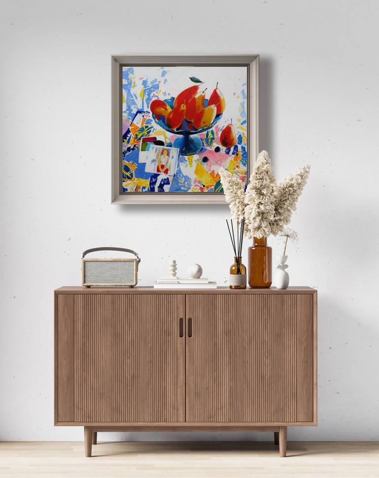 Original Art Deco Still Life Painting by Artidea Gallery