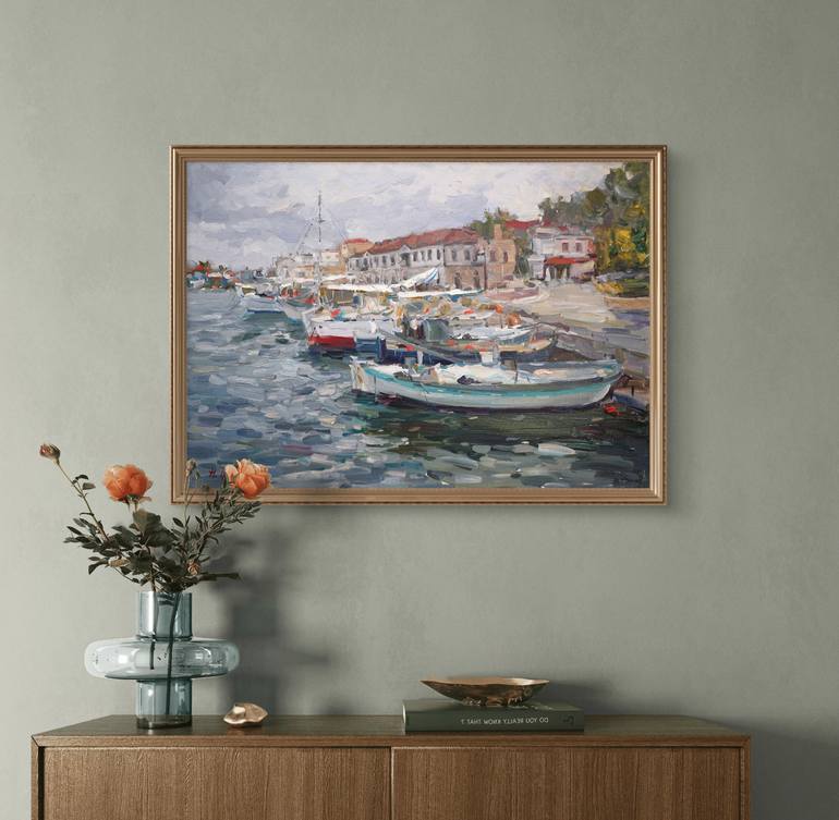Original Impressionism Landscape Painting by Artidea Gallery