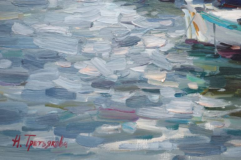 Original Impressionism Landscape Painting by Artidea Gallery