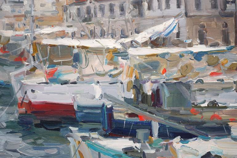 Original Impressionism Landscape Painting by Artidea Gallery